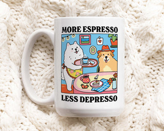 'More Espresso' Dog Mug